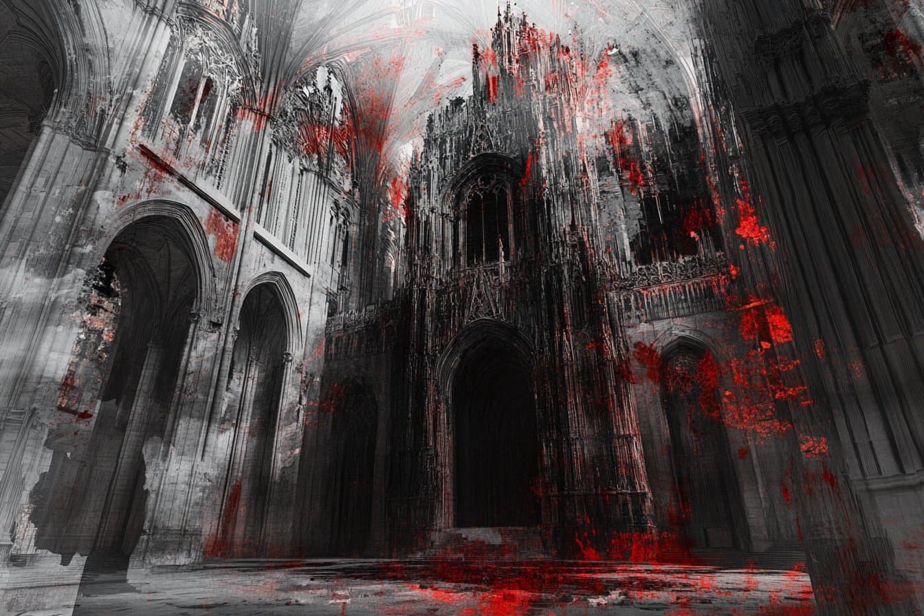 [SUBJECT] captured in a Glitch Flux Portrait, where intentio