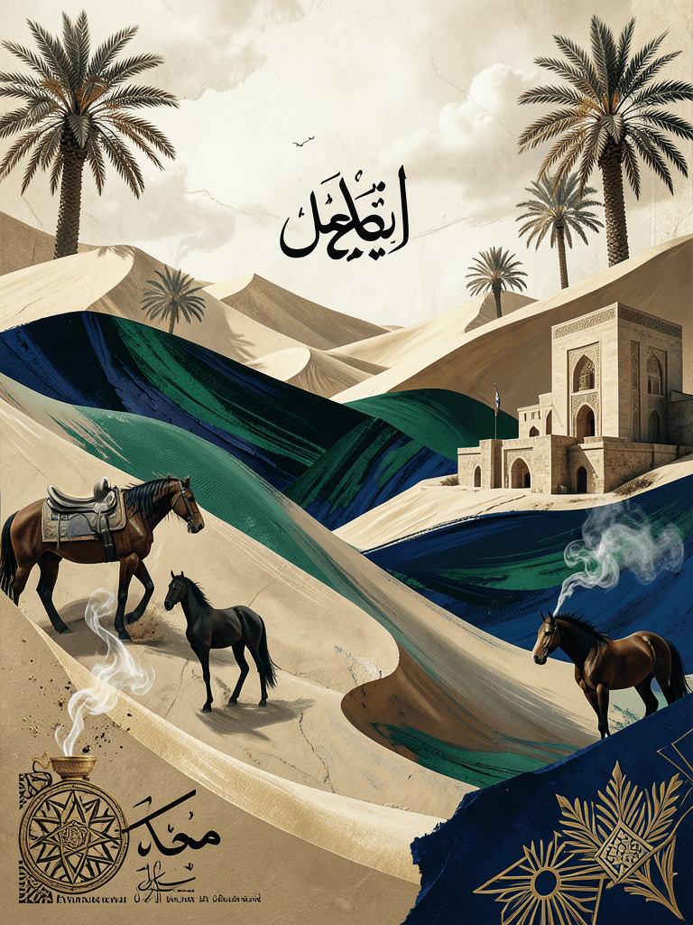 algeria abstract illustration, contemporary algeria art, abs