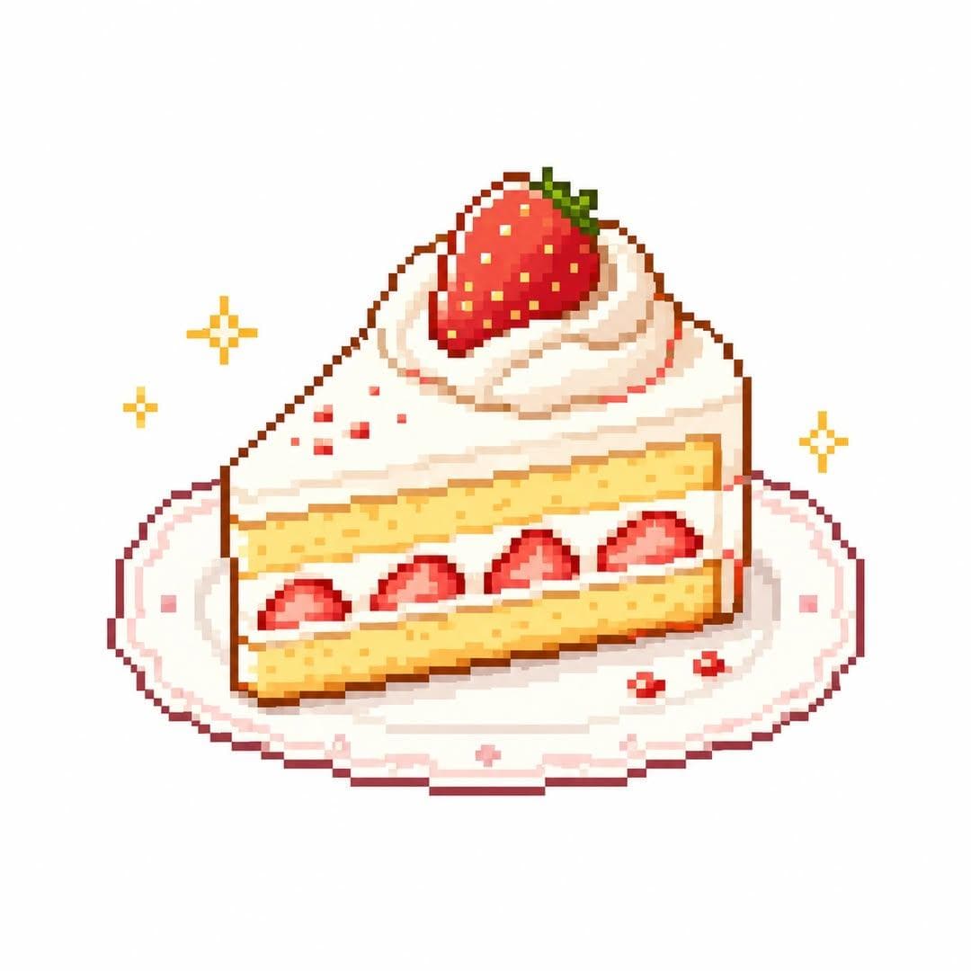 Create a cute and stylish pixel-art illustration based on th