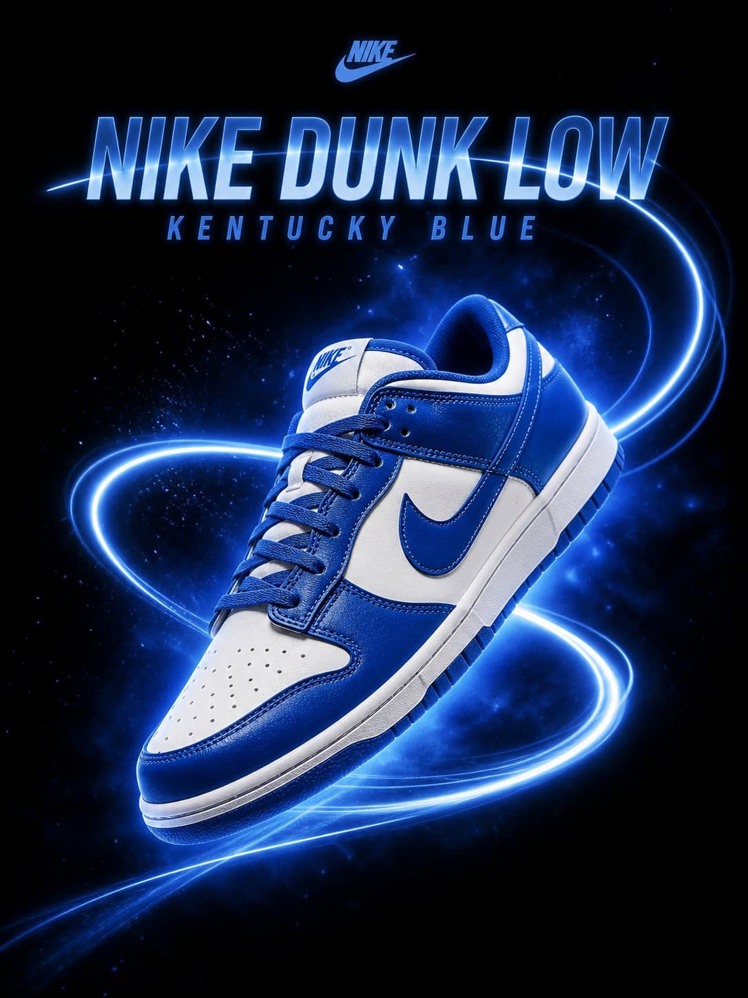 31w An advertising poster for nike shoes The central element