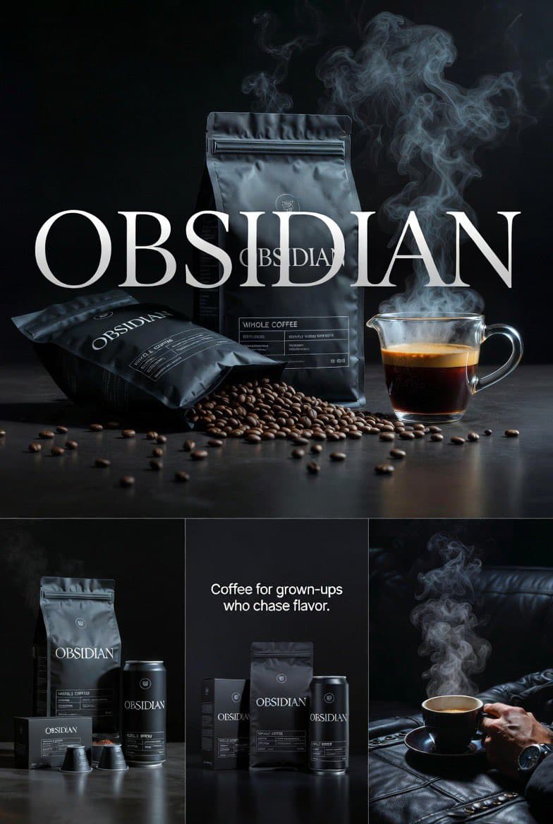 Create four connected premium realistic editorial images for