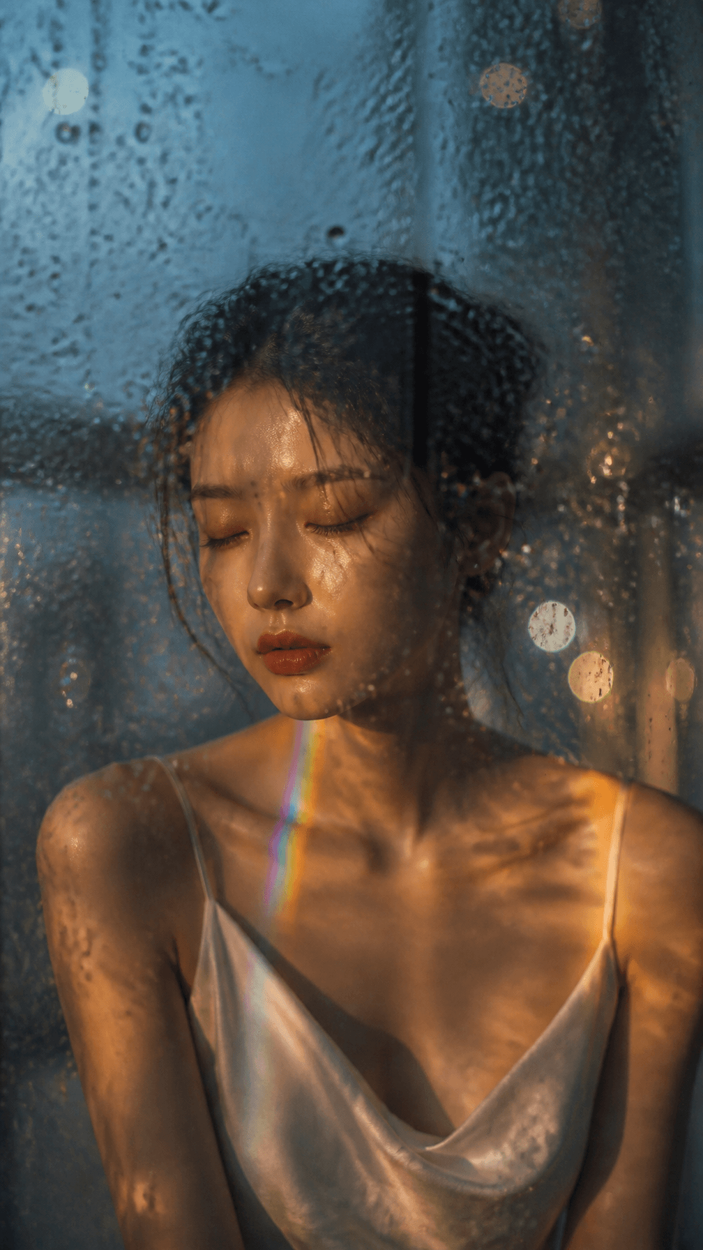 masterpiece, best quality, cinematic film photography, heavy