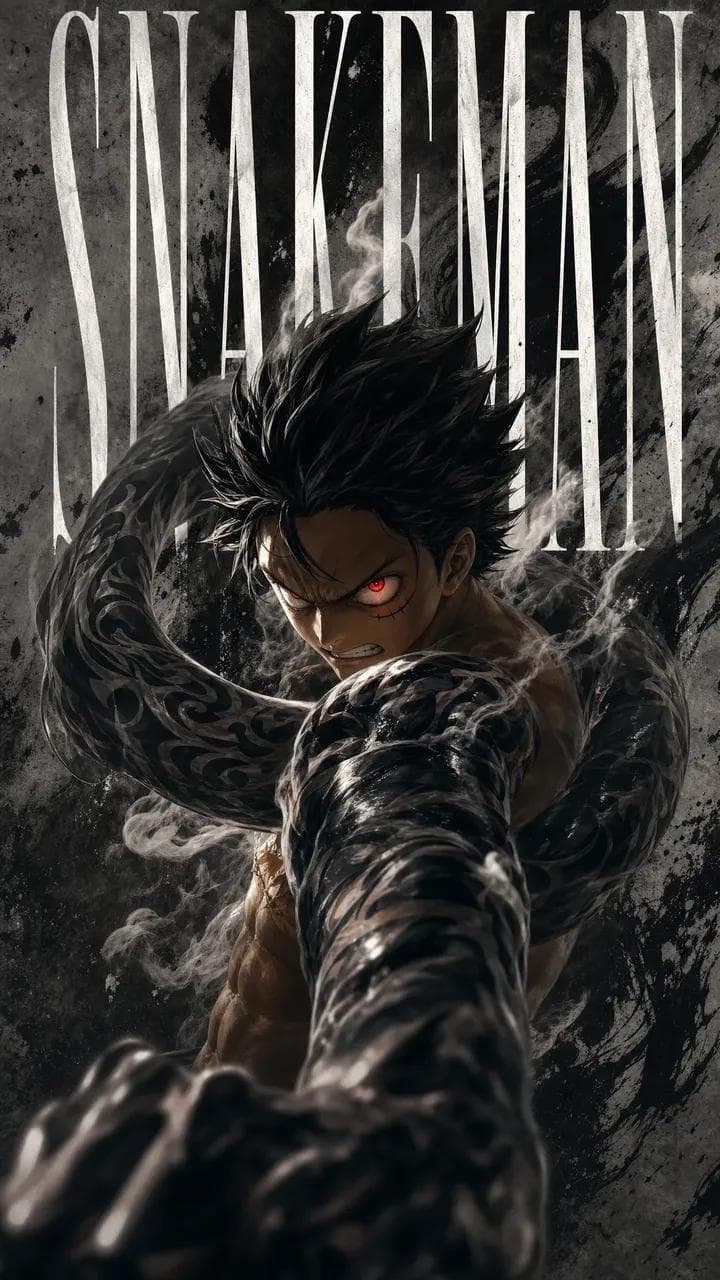 Masterpiece, ultra-detailed anime illustration of Monkey D. 