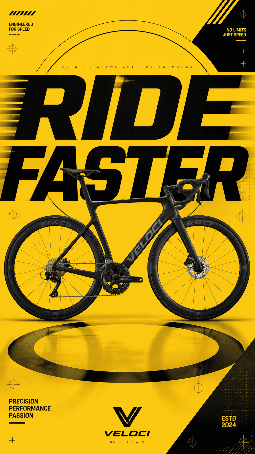 A premium commercial fitness advertising poster.Central Subj