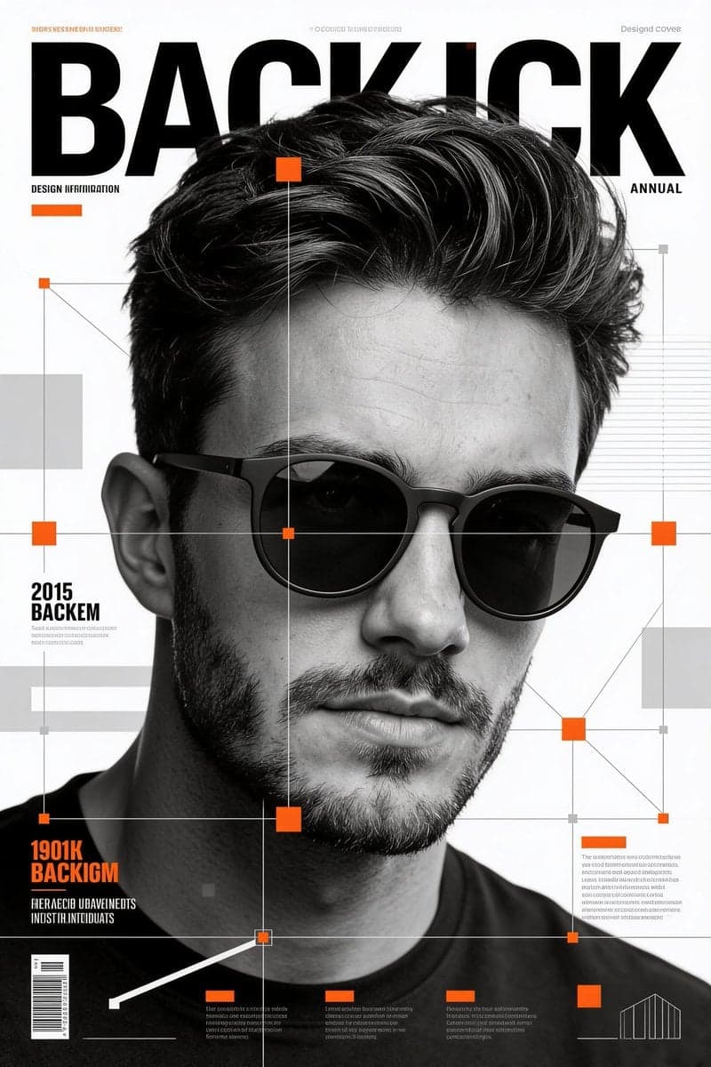 Create a highly graphic Beckham poster built almost entirely