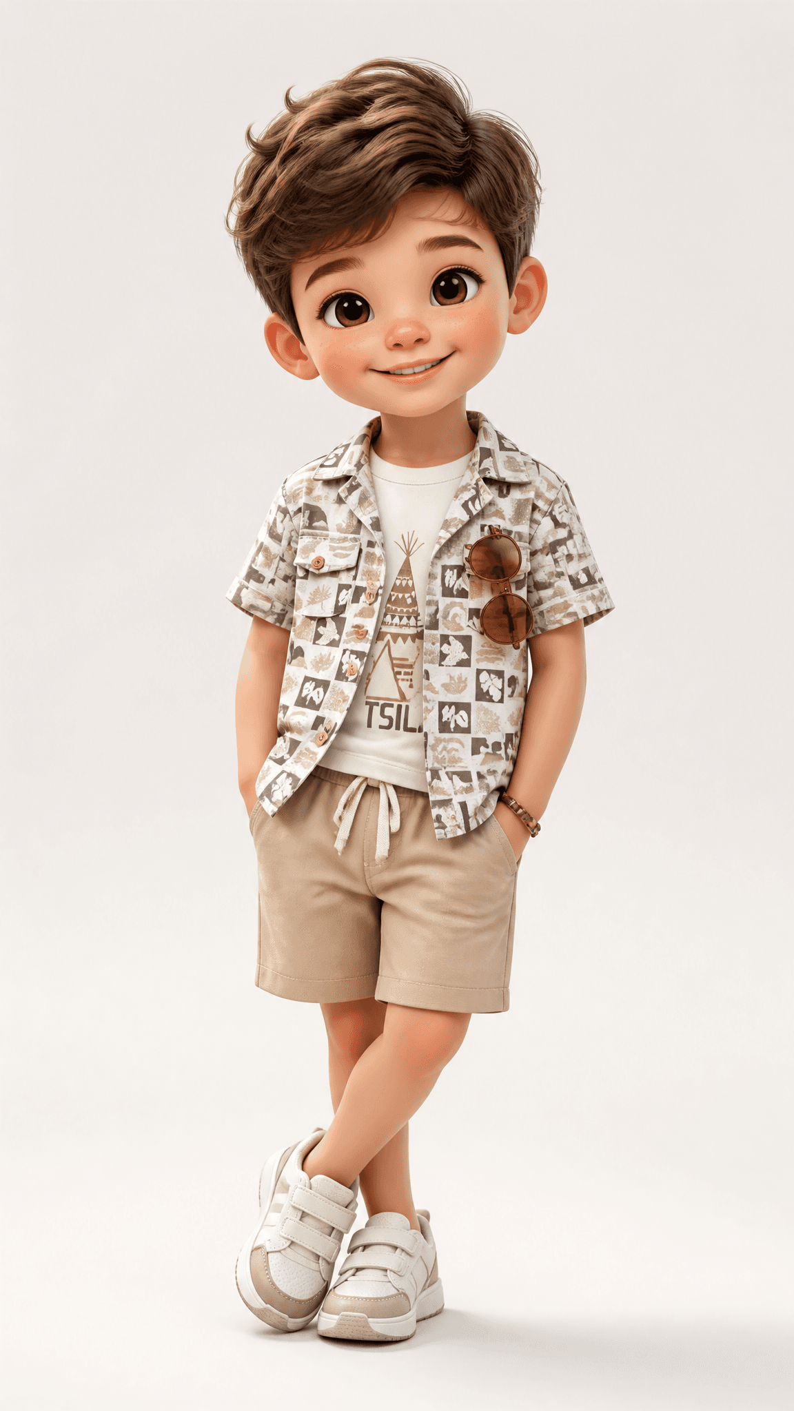 A high-quality 3D stylized character figurine in a "Toon" ae