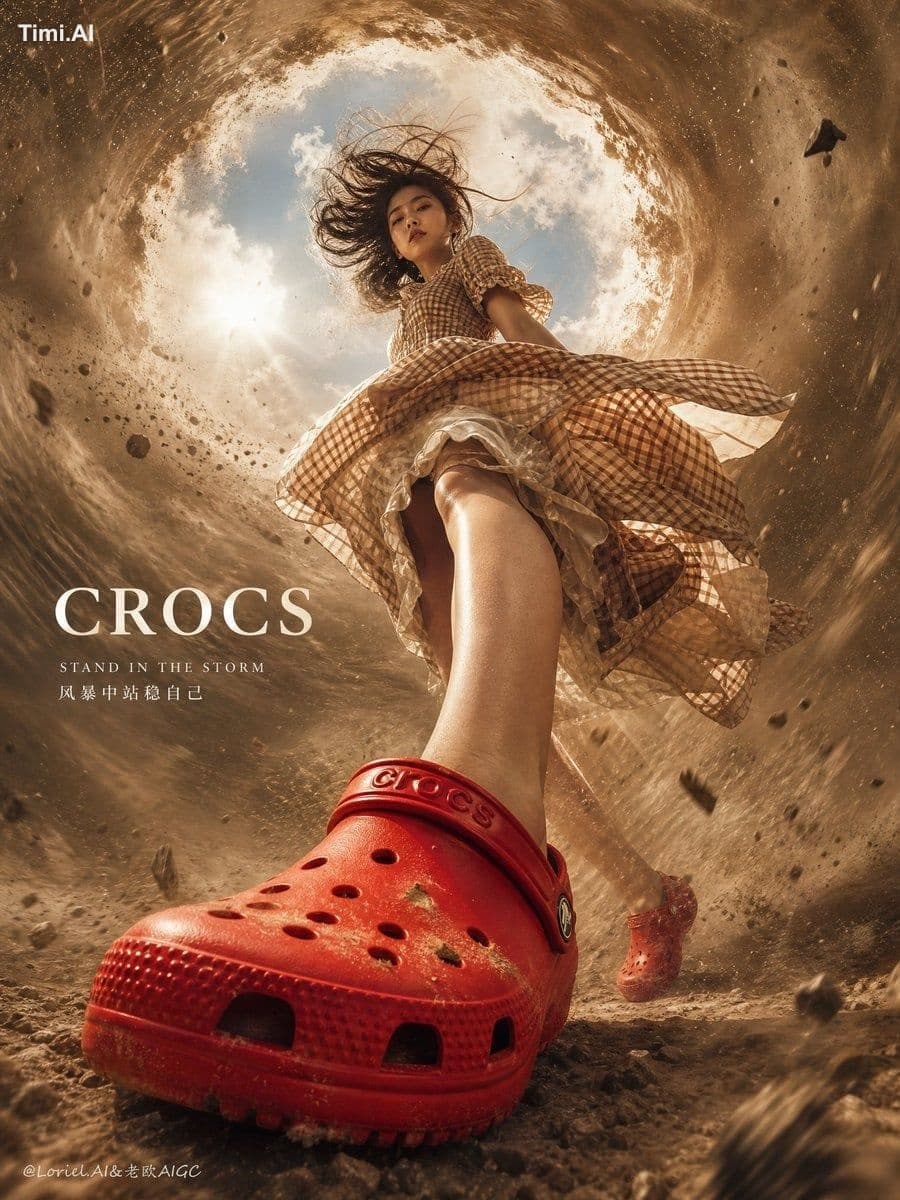 Create an ultra-premium cinematic advertising poster for Cro