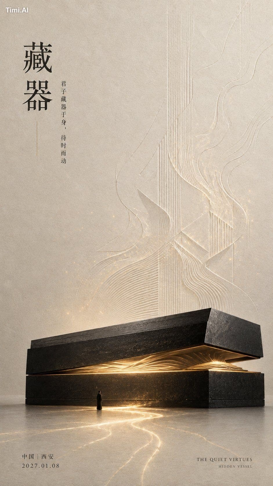 【修养箴言】：【填写经典短句】
【两字主题】：【从短句中提炼】
【核心含义】：【等待 / 自省 / 守真 / 归本等】
