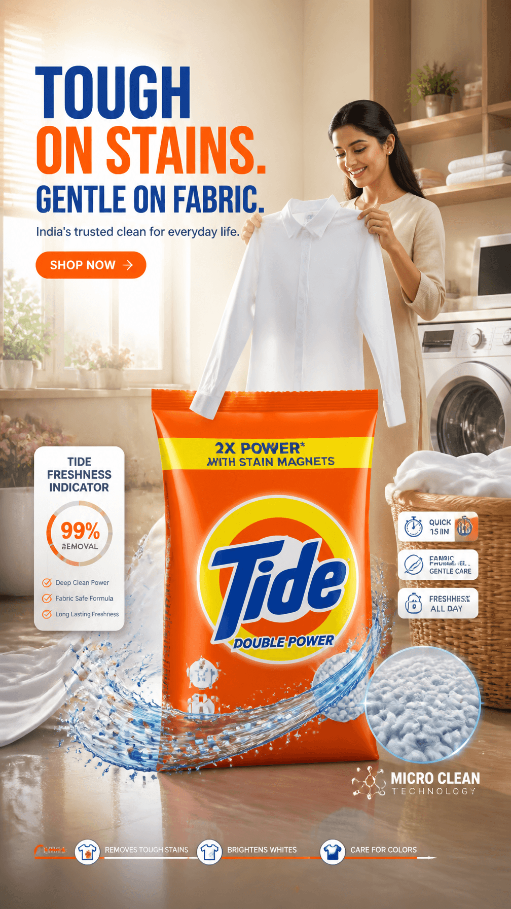 Prompt:-FORMAT:4:5 vertical premium FMCG SMM posterhyper-rea
