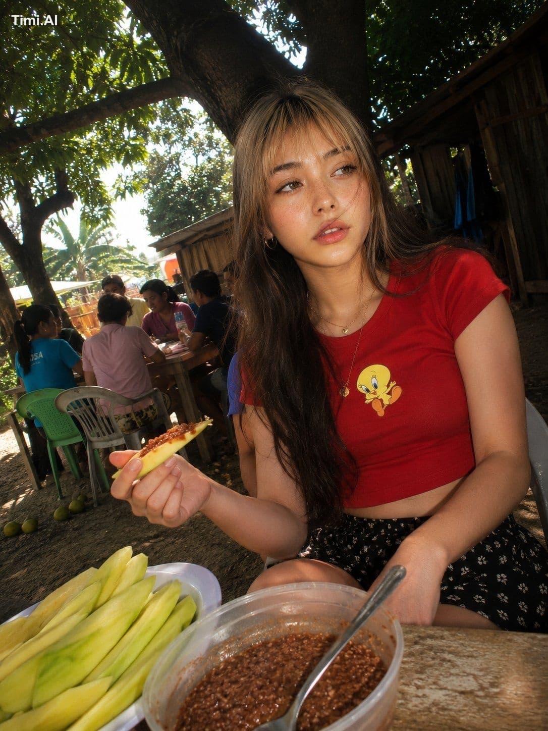 Ultra-realistic candid lifestyle portrait of a beautiful you