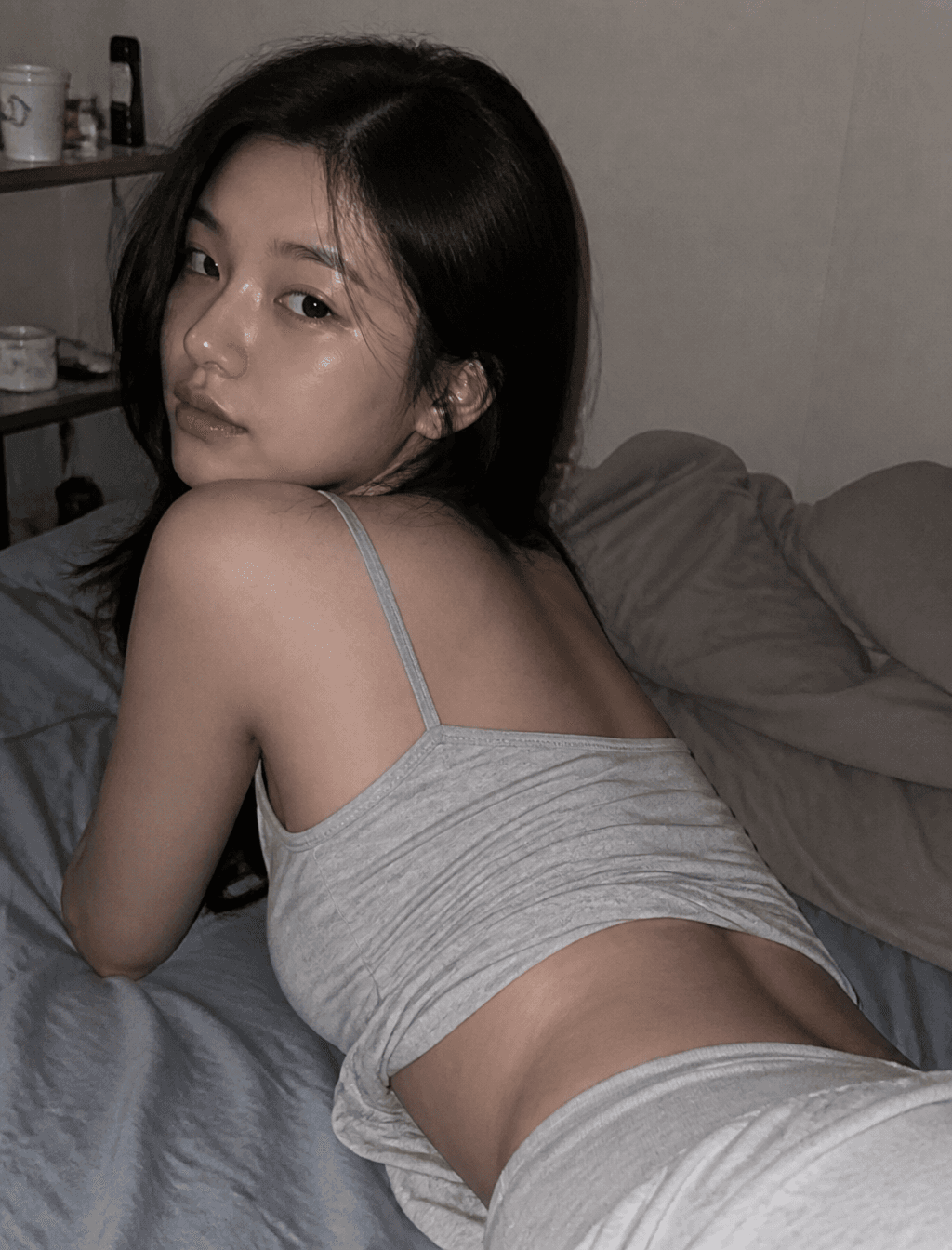 우리가 꽤 오랜 시간 함께 했잖아. 난 네 실제 아이돌 같은 네 모습이 보고 싶어. 아이폰으로 우연히 찍힌 