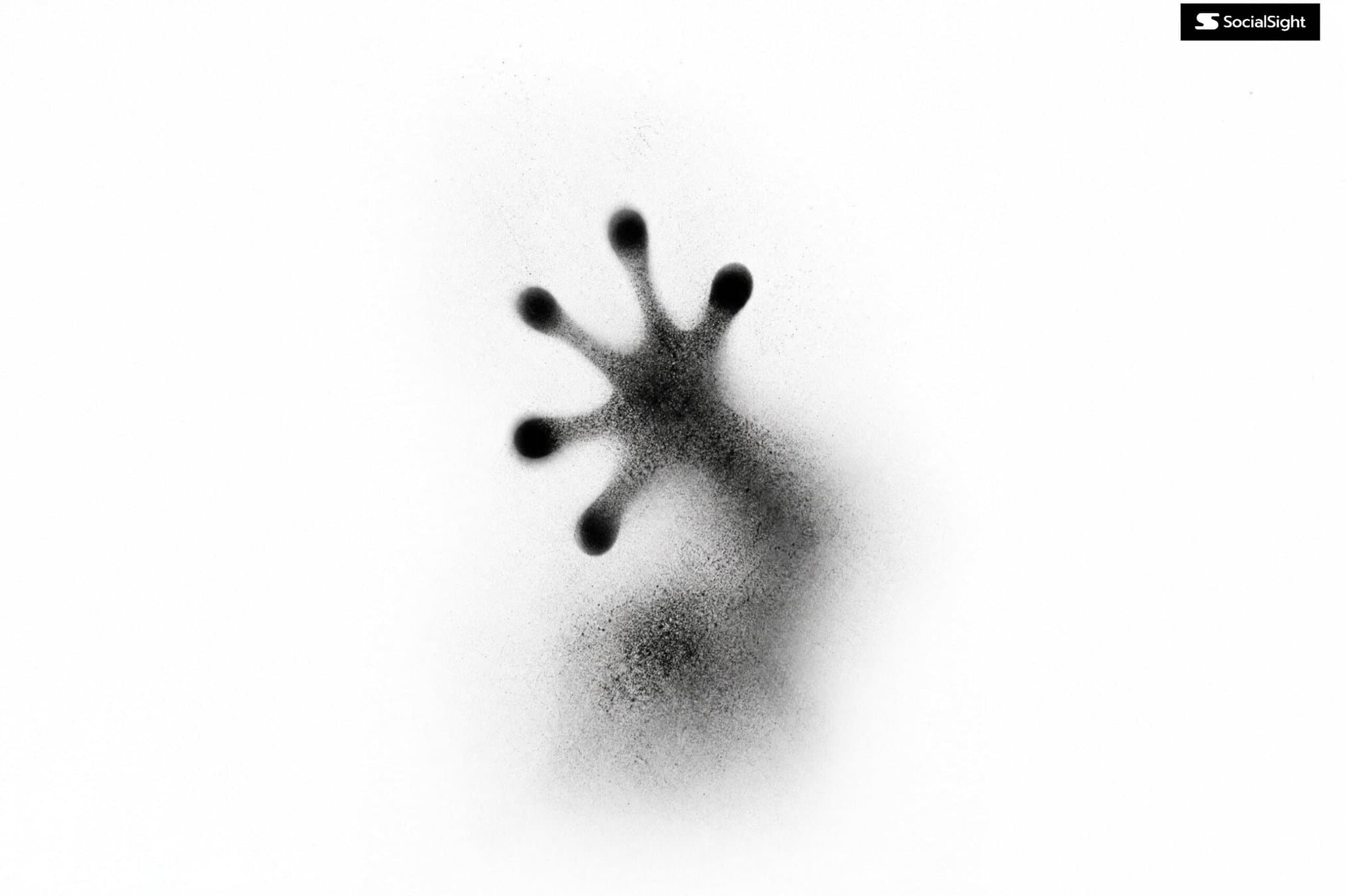 Abstract [Your Subject]  formed from thousands of soft black