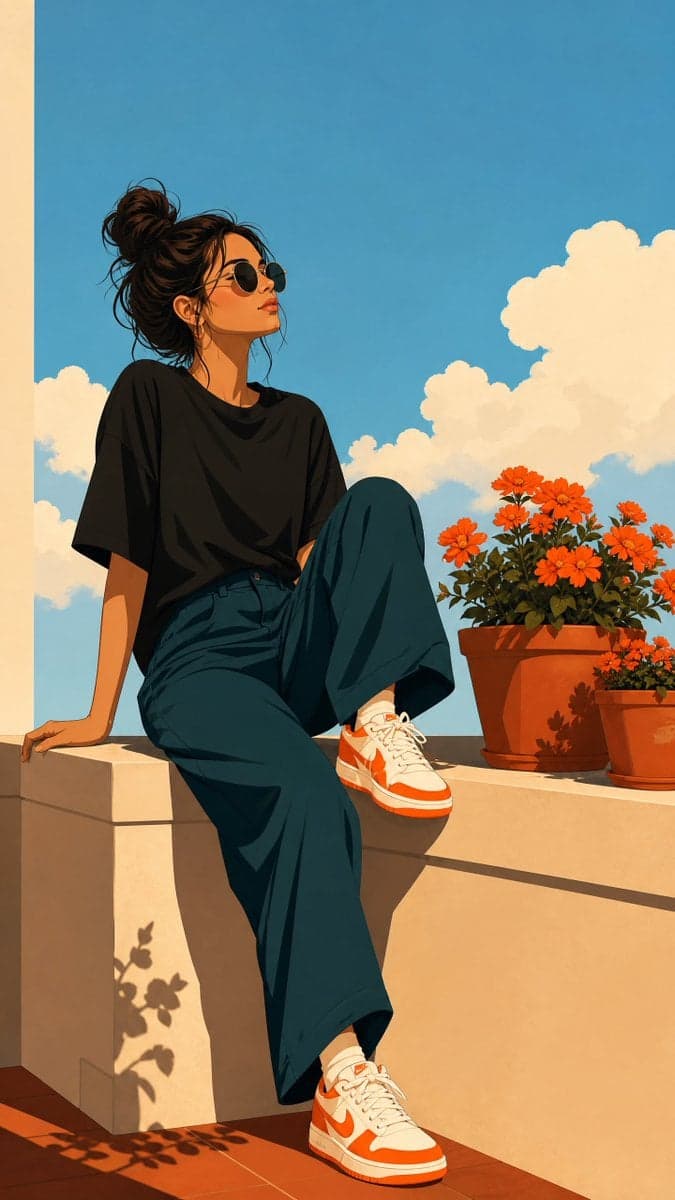 An illustration in a clean, modern, flat-color digital art s