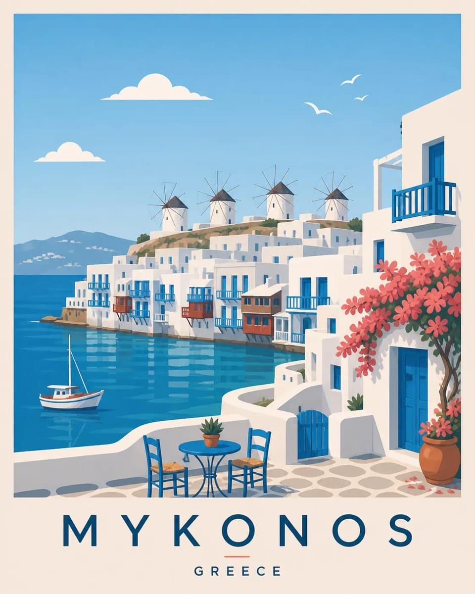 Create a premium editorial travel poster illustration of [DE