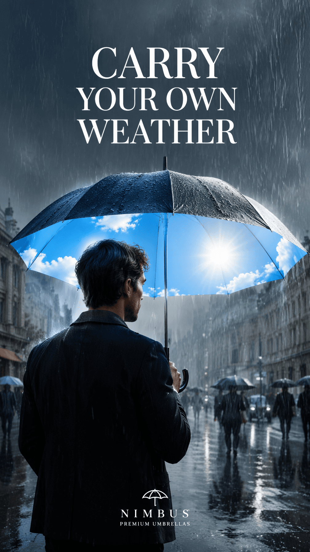 A premium 9:16 outdoor advertising poster.Main Subject:A pre
