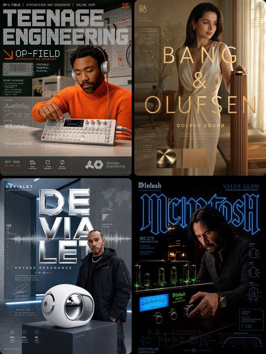 Teenage Engineering × Donald Glover — "OP-FIELD"
FORMAT: Ult