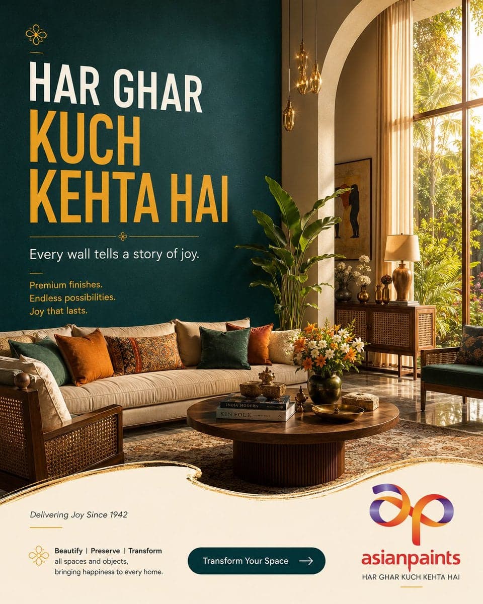FORMAT
4:5 vertical premium paint advertising poster
ultra-