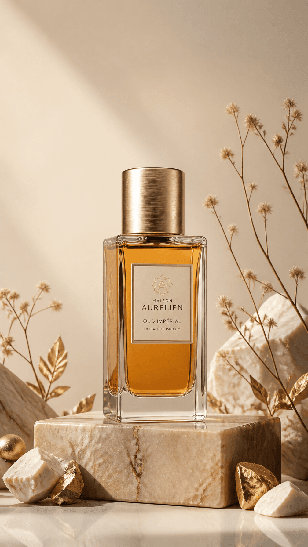 A highly distinctive luxury perfume packaging concept design