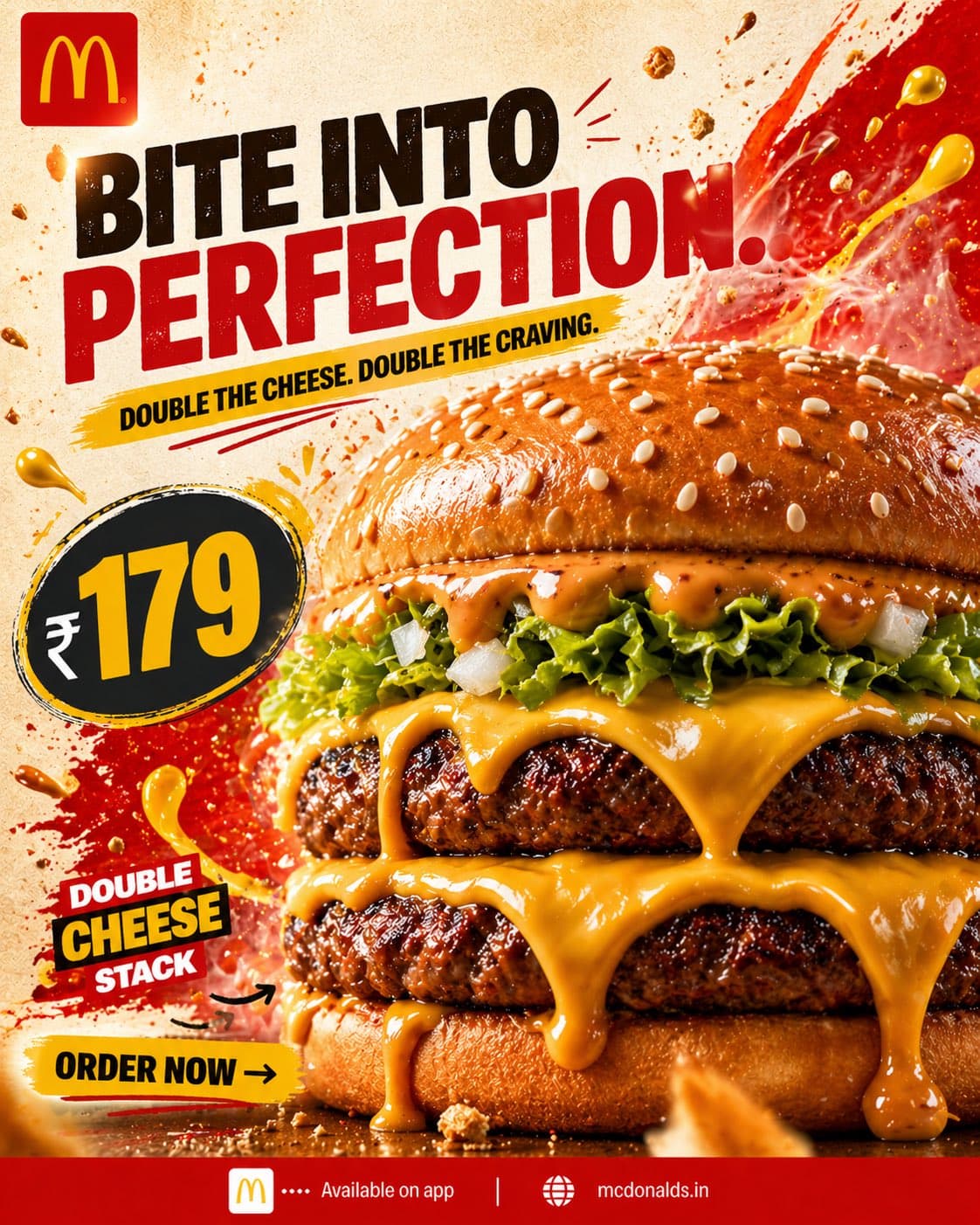 PROJECT: McDonald’s Signature Double Cheese Stack Campaign
B