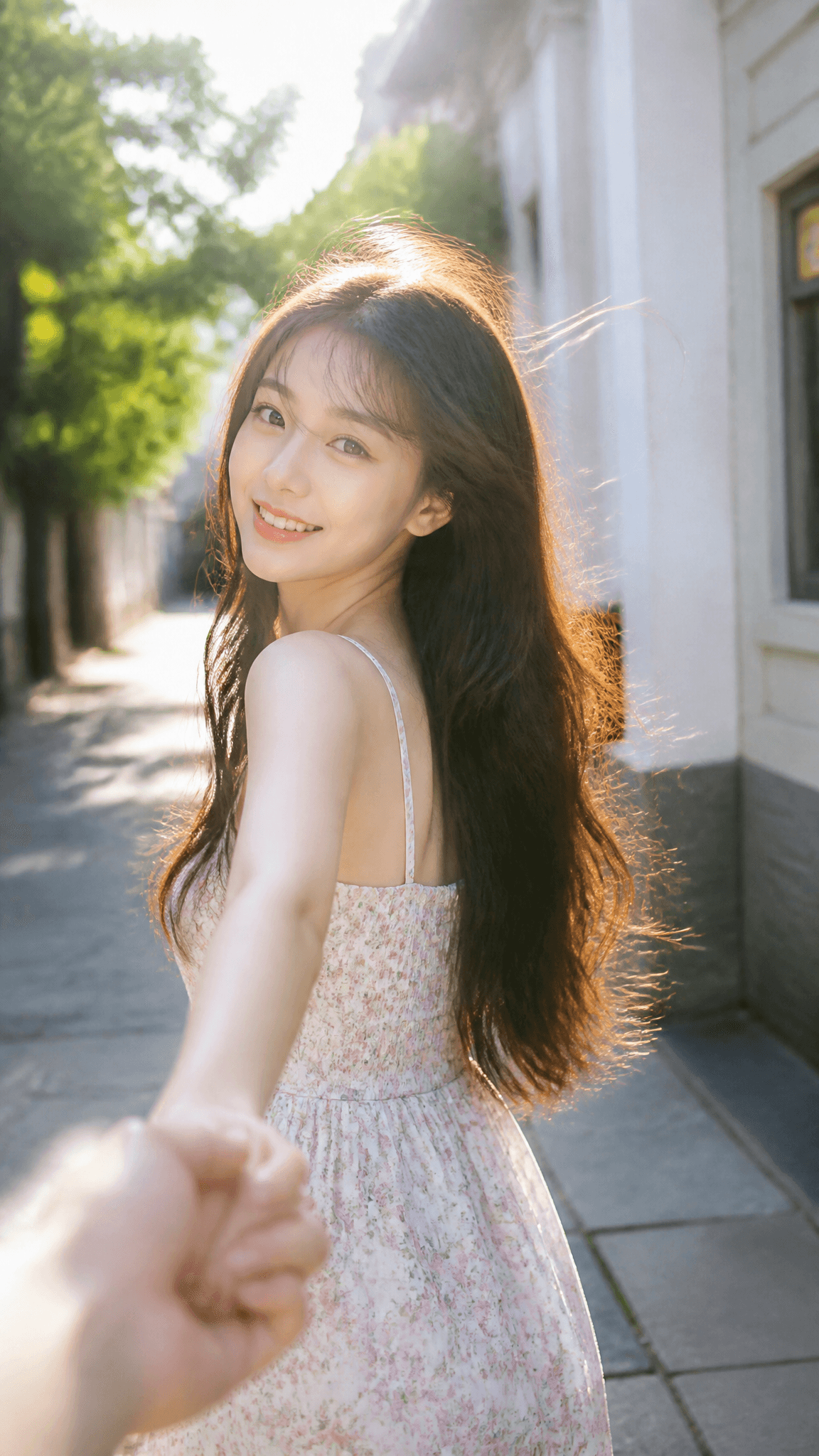 高度写实电影感人像摄影，2160x3840竖版构图，真实相机拍摄质感，50mm或85mm人像镜头效果，浅景深，干净通透的
