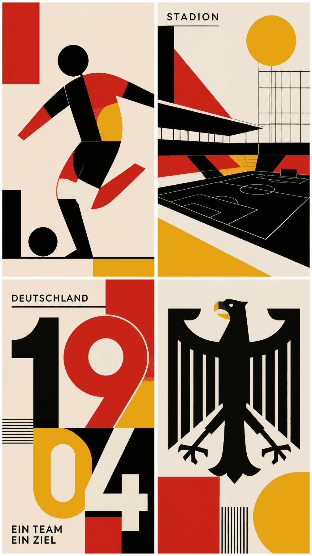 Germany – Minimalist Bauhaus Graphic Design
Vertical 9:16 co