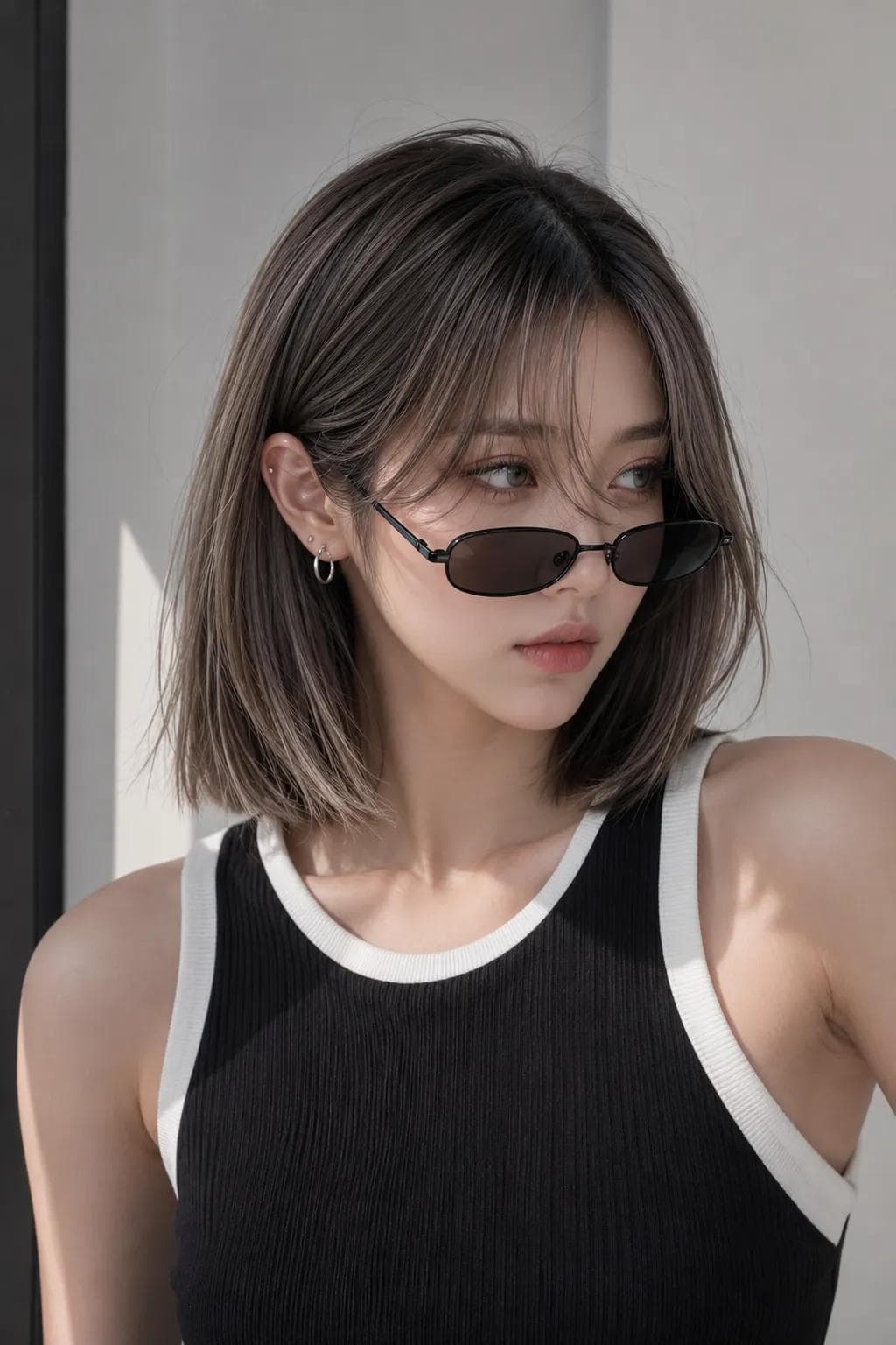 HYPERREALISTIC CANDID FASHION PORTRAIT — LUXURY MINIMALIST E