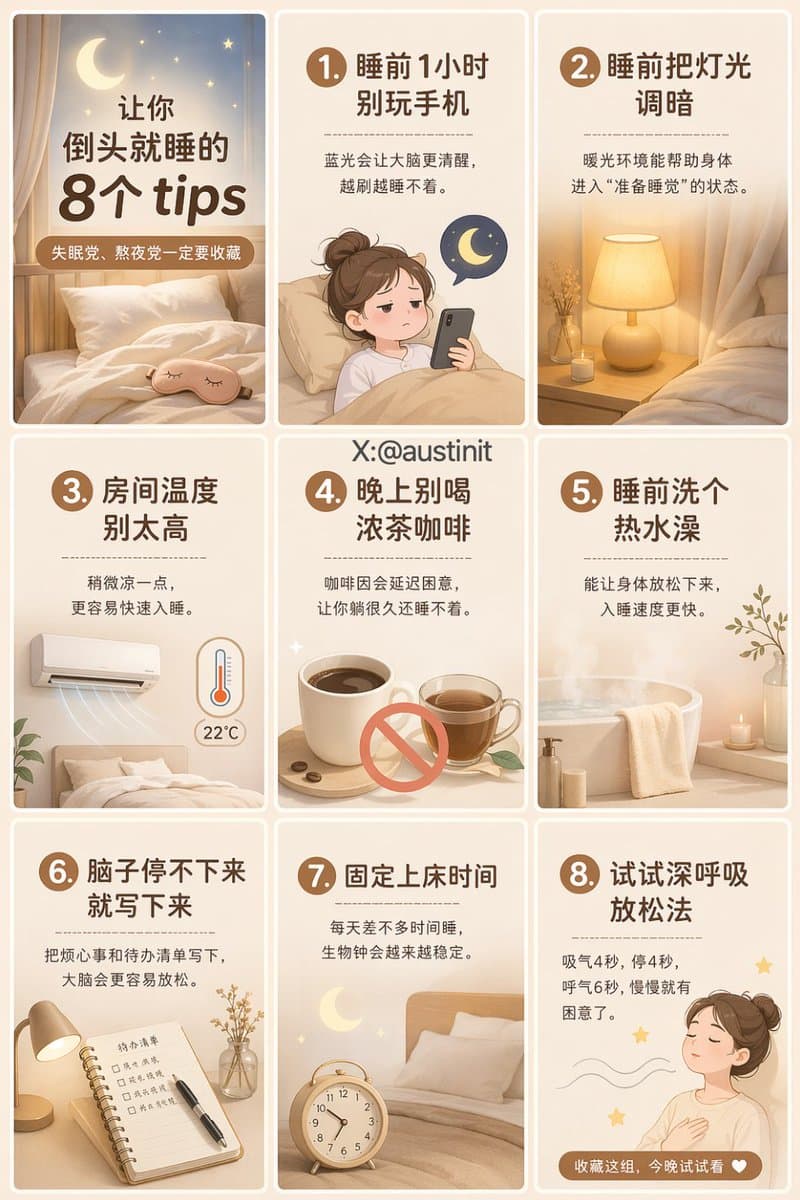 生成一张适合小红书发布的 3:4 竖版九宫格海报，整体为 3列 × 3行 排版，九个宫格边界清晰，方便后期直接切割成 9