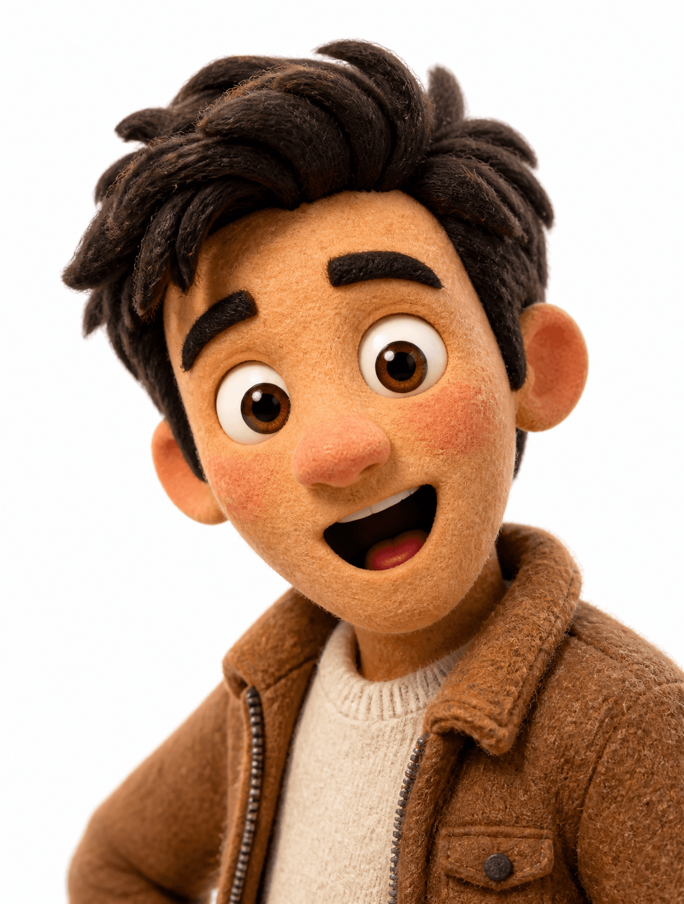 Transform the uploaded image into a stylized 3D realistic cl