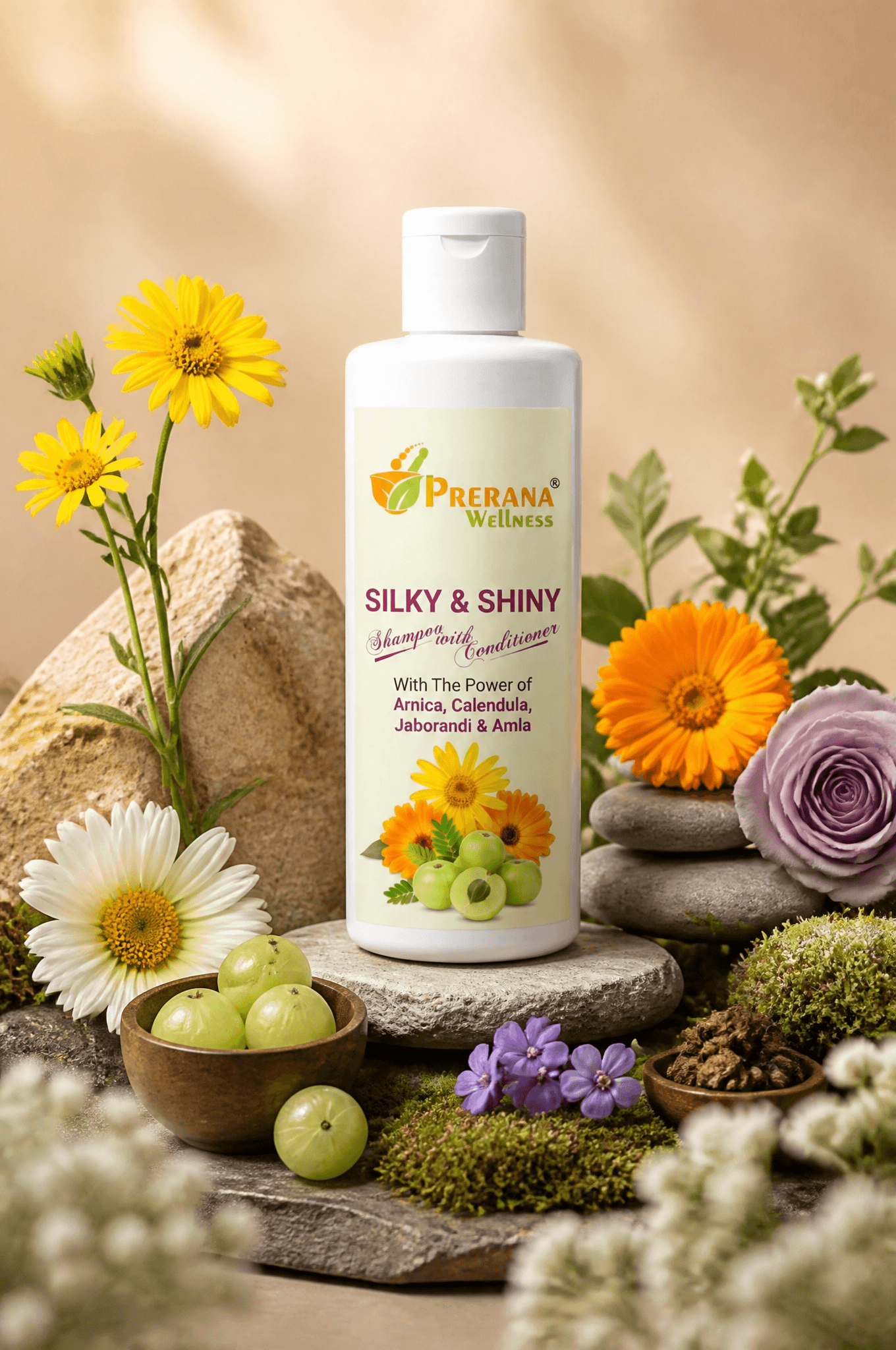Ultra-high-end photorealistic commercial skincare product ph
