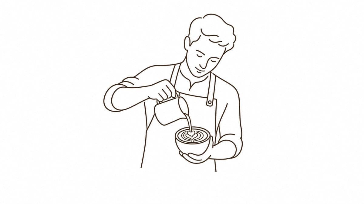 Premium monoline illustration of [Subject], uniform line wei