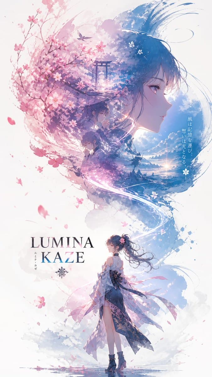 A character promotional poster titled “INPUT NAME”, designed