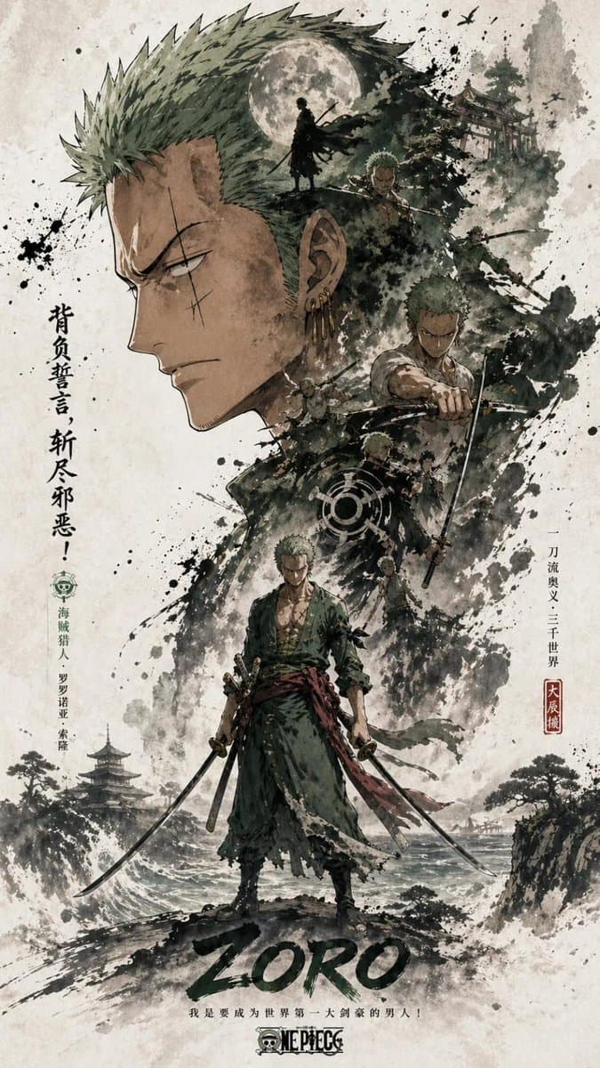[Main Roles] the most recognizable head, face outline, mask 