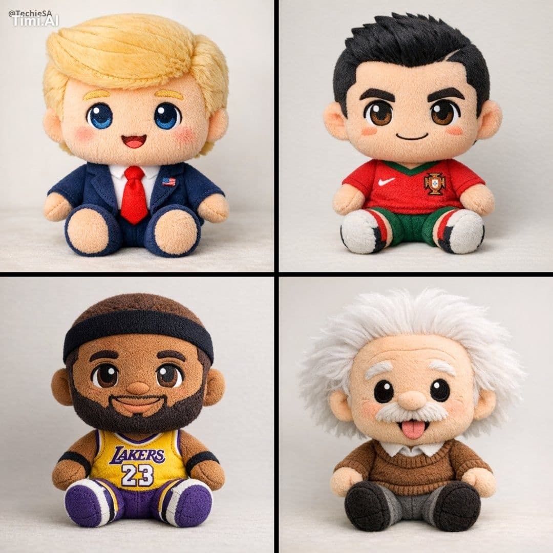 A soft, high-quality plush toy of [CHARACTER], with an overs