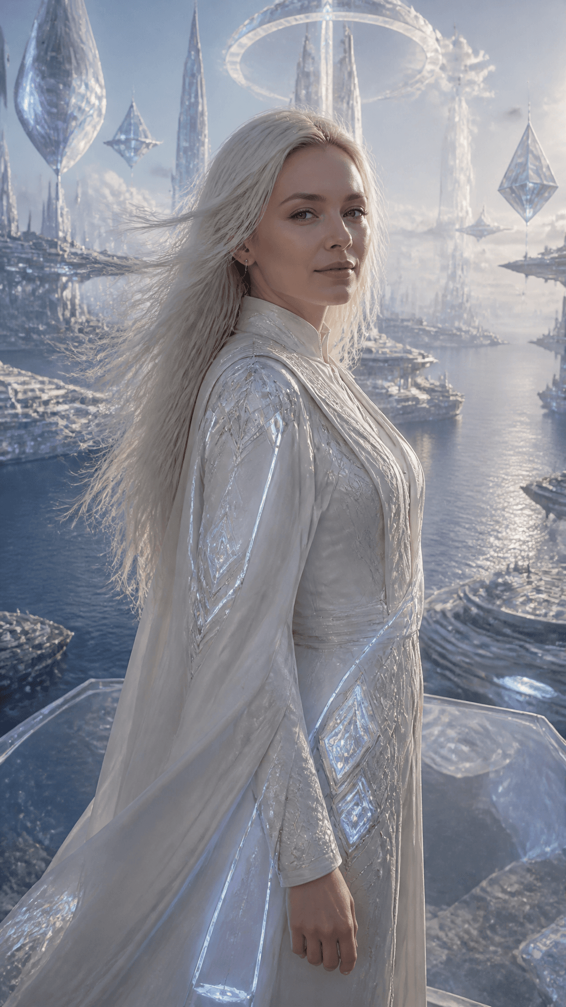 Using the uploaded reference portrait as the identity refere