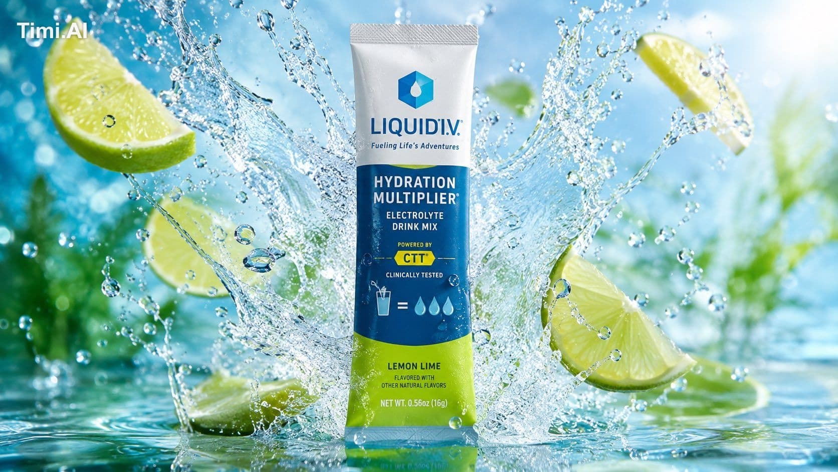 Upload a clear product image first.
Create a premium 16:9 c