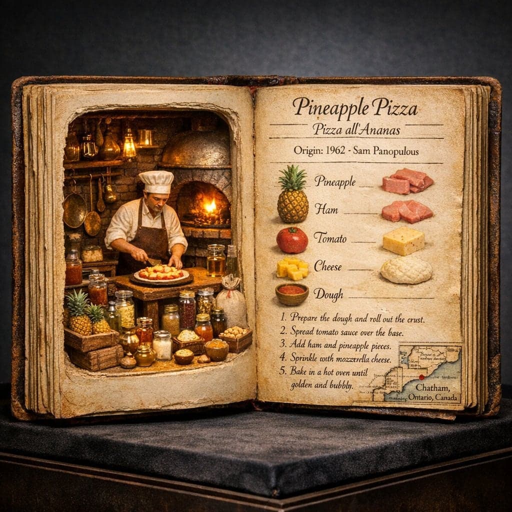 Do this for Pineapple Pizza: <instruction>
Input A: user upl