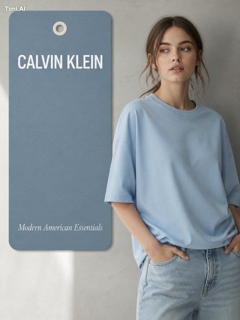 Create a premium minimalist fashion catalog poster in a clea