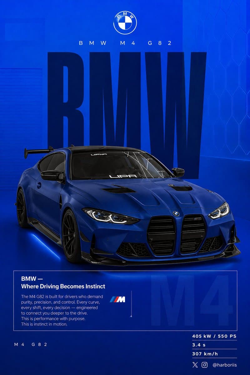 Create a 4:5 vertical social poster in ultra high resolution