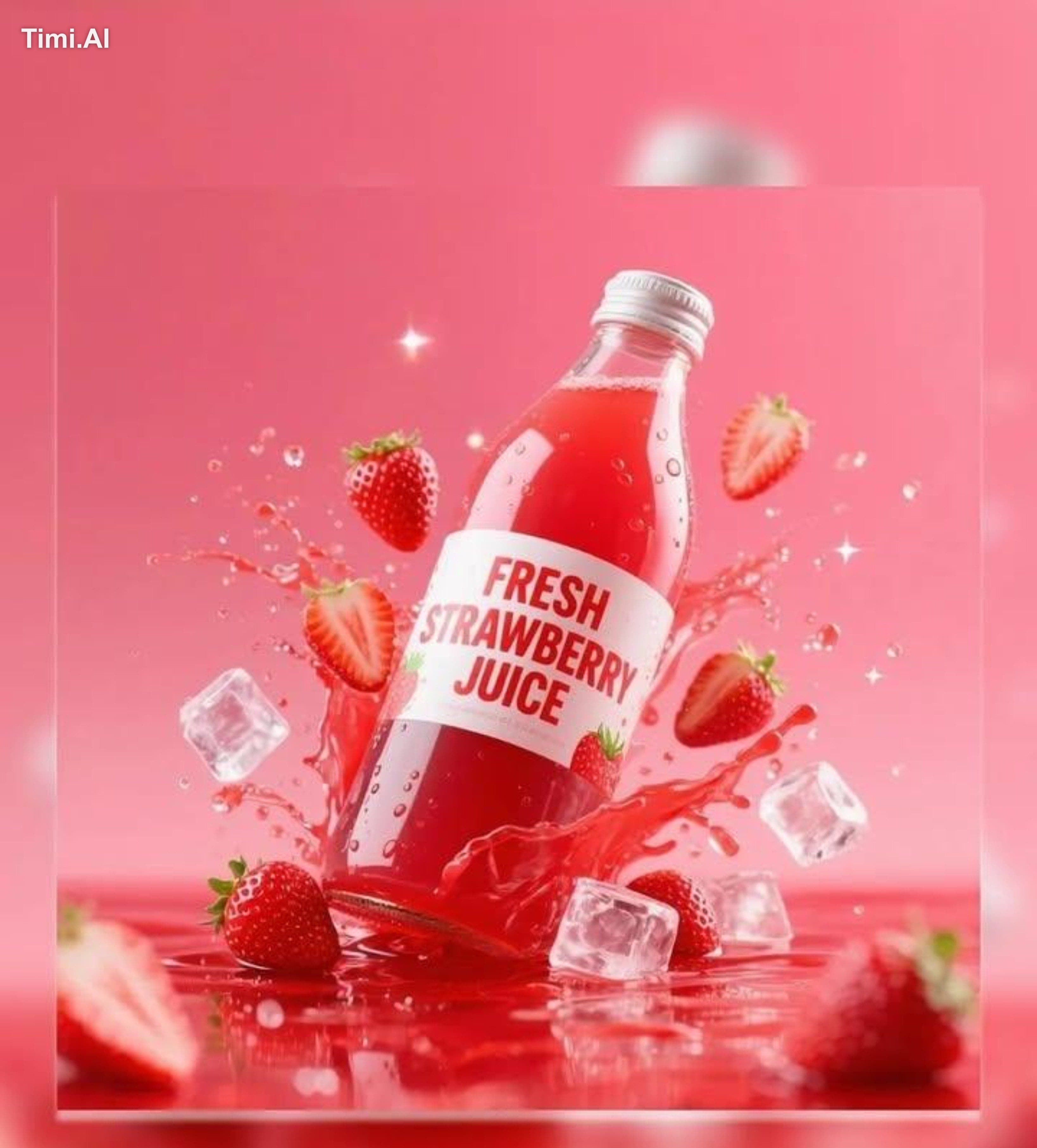 Ultra-realistic premium beverage product advertisement, cent