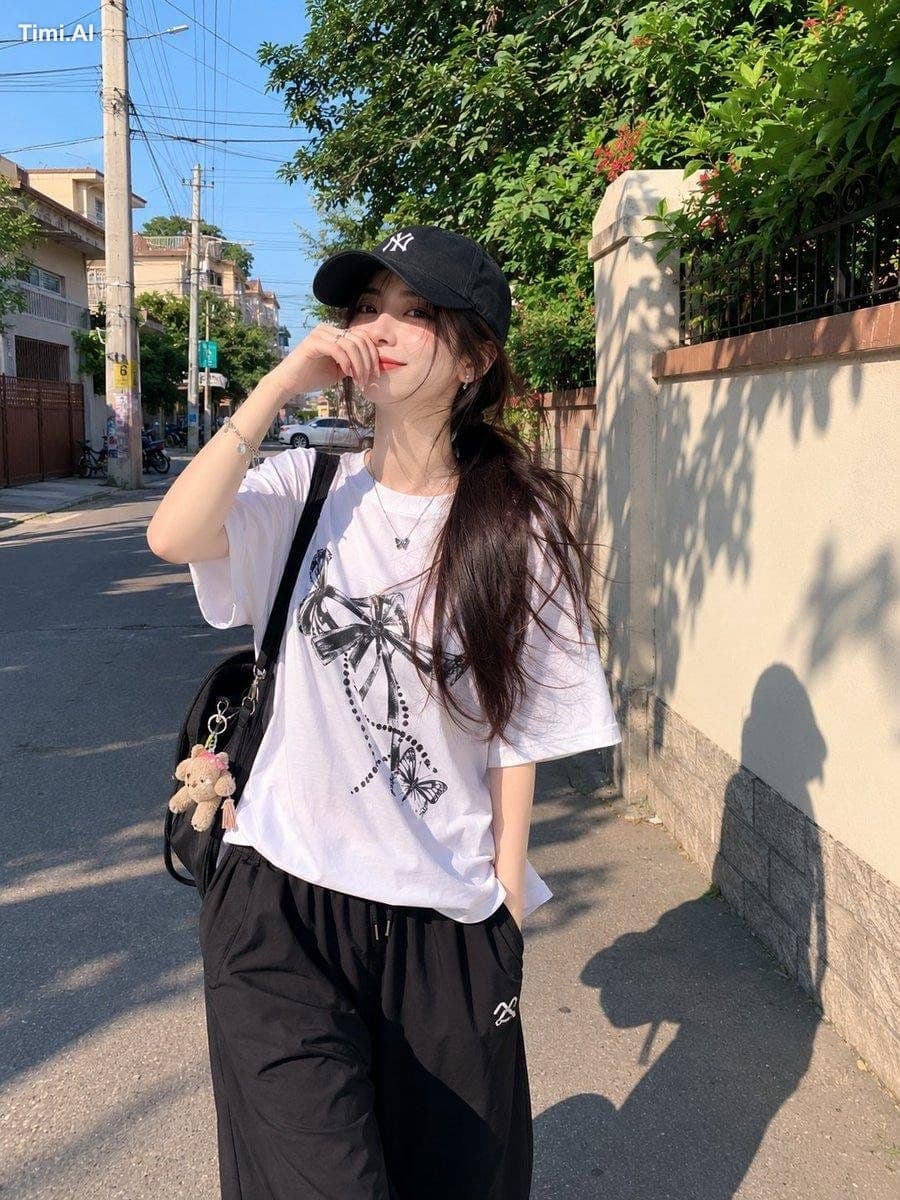 Beautiful young Japanese girl with fair skin, soft natural m