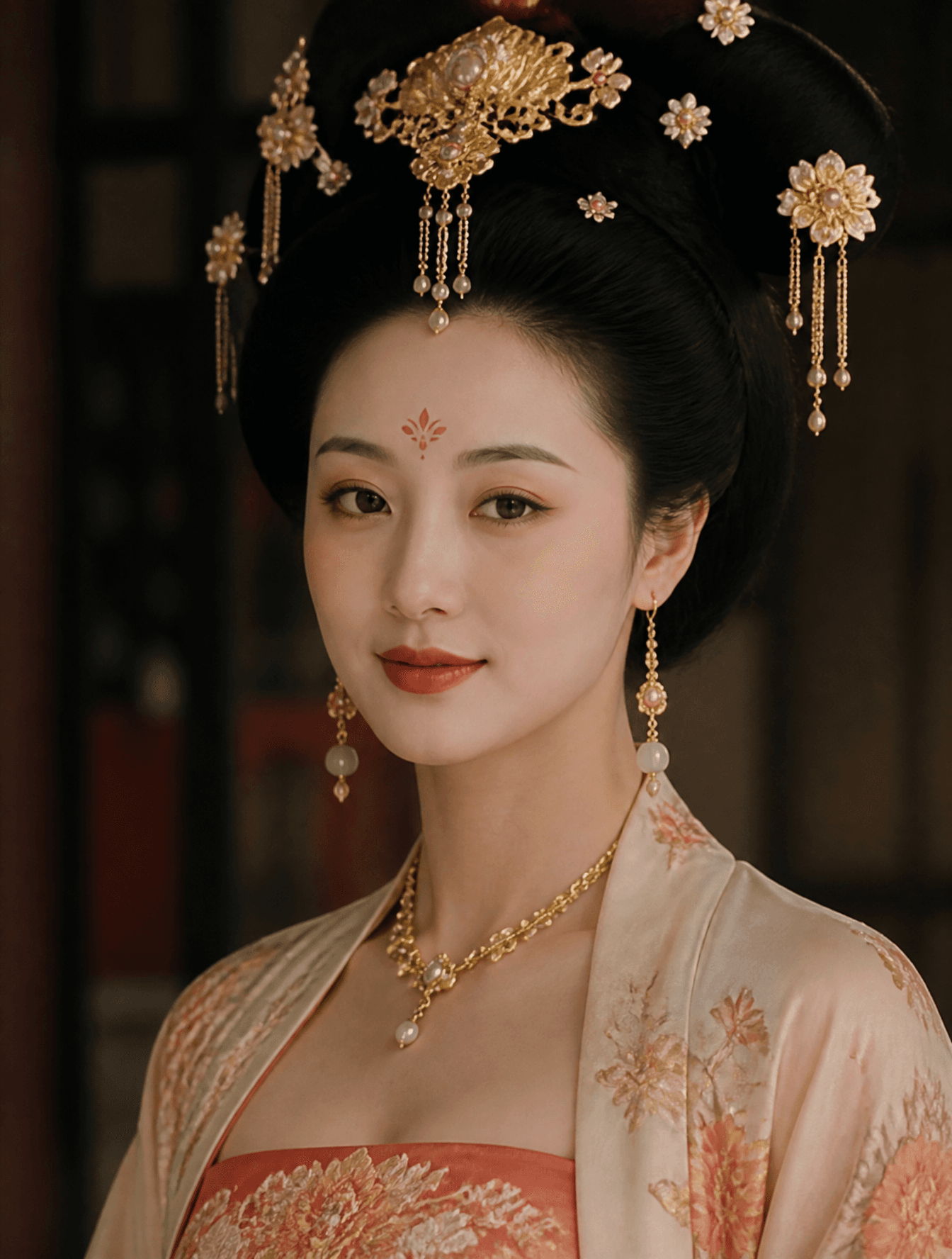 基于 {argument name="person" default="杨玉环"} 的真实历史描述,生成一张 {argu