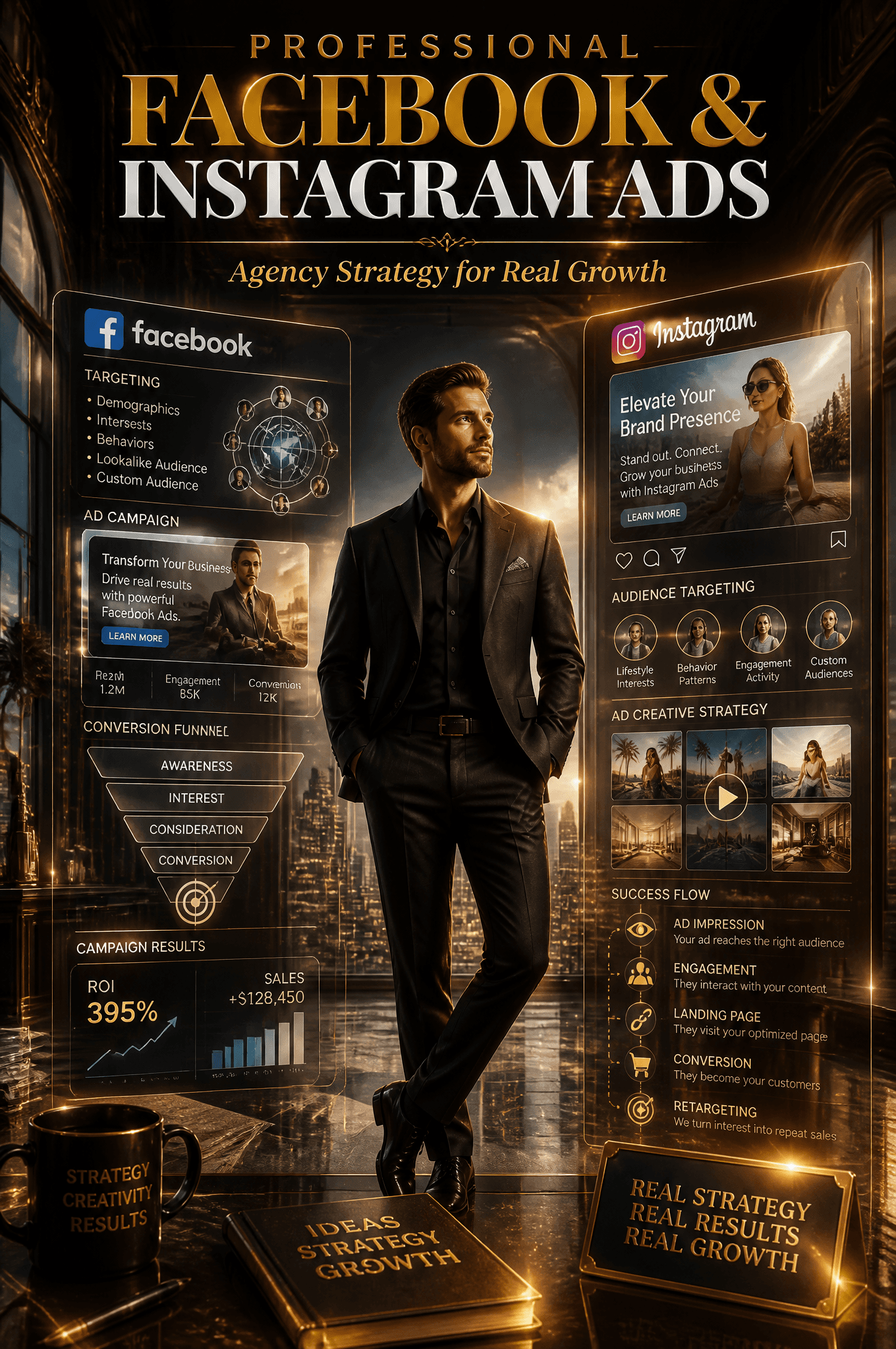Design an extraordinary detailed masterpiece vertical social