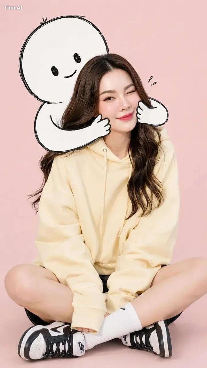 A high-quality, photorealistic fashion portrait of a cute, m