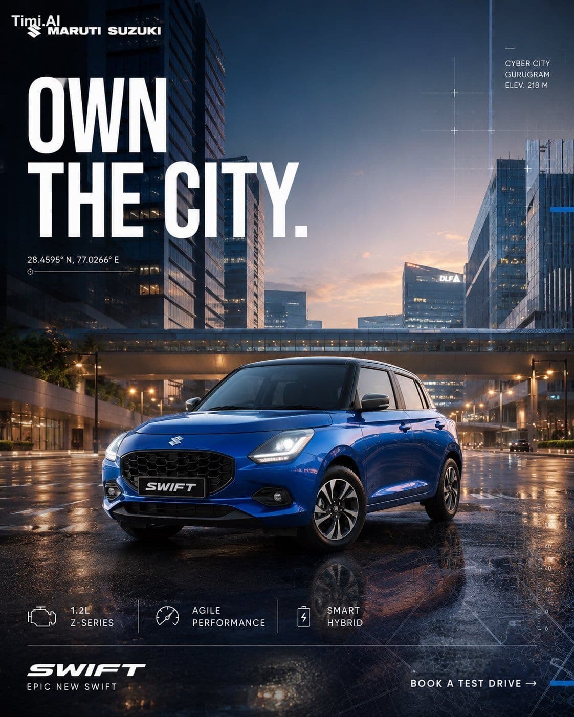 Act as the Global Automotive Creative Director for Maruti Su