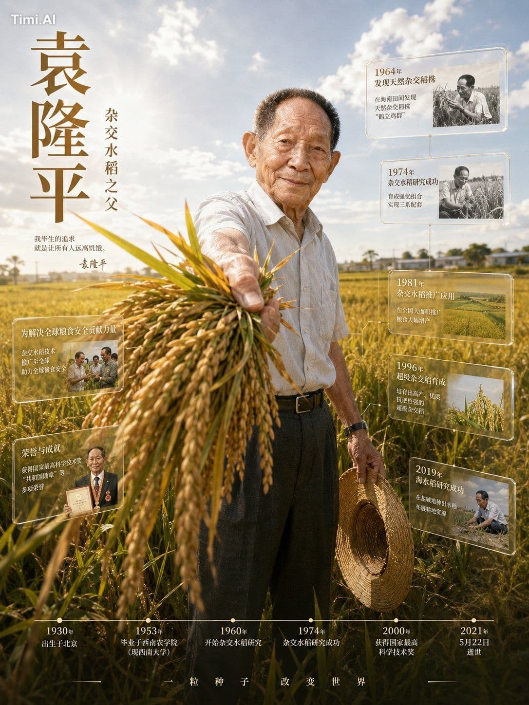 请创作一张竖版 3:4「现代人物3D立像档案海报」。

主题人物：【人物姓名】
人物身份：【科学家 / 企业家 / 艺术