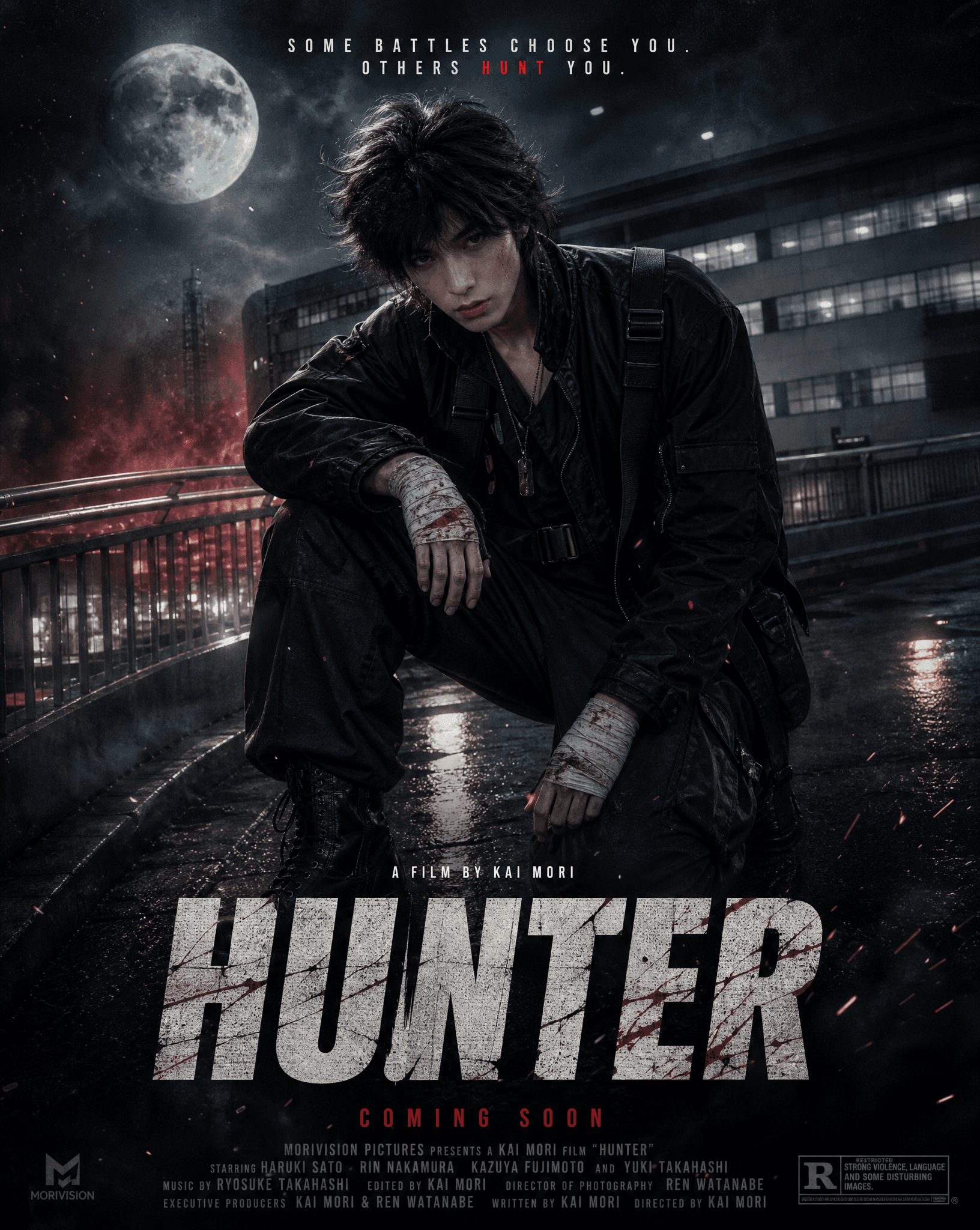 Take this uploaded image and generate a fully designed movie