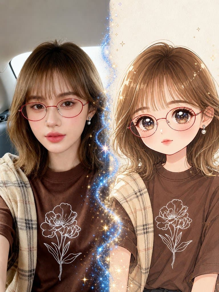 Use Your Reference Image
A cinematic 1x2 split-screen image