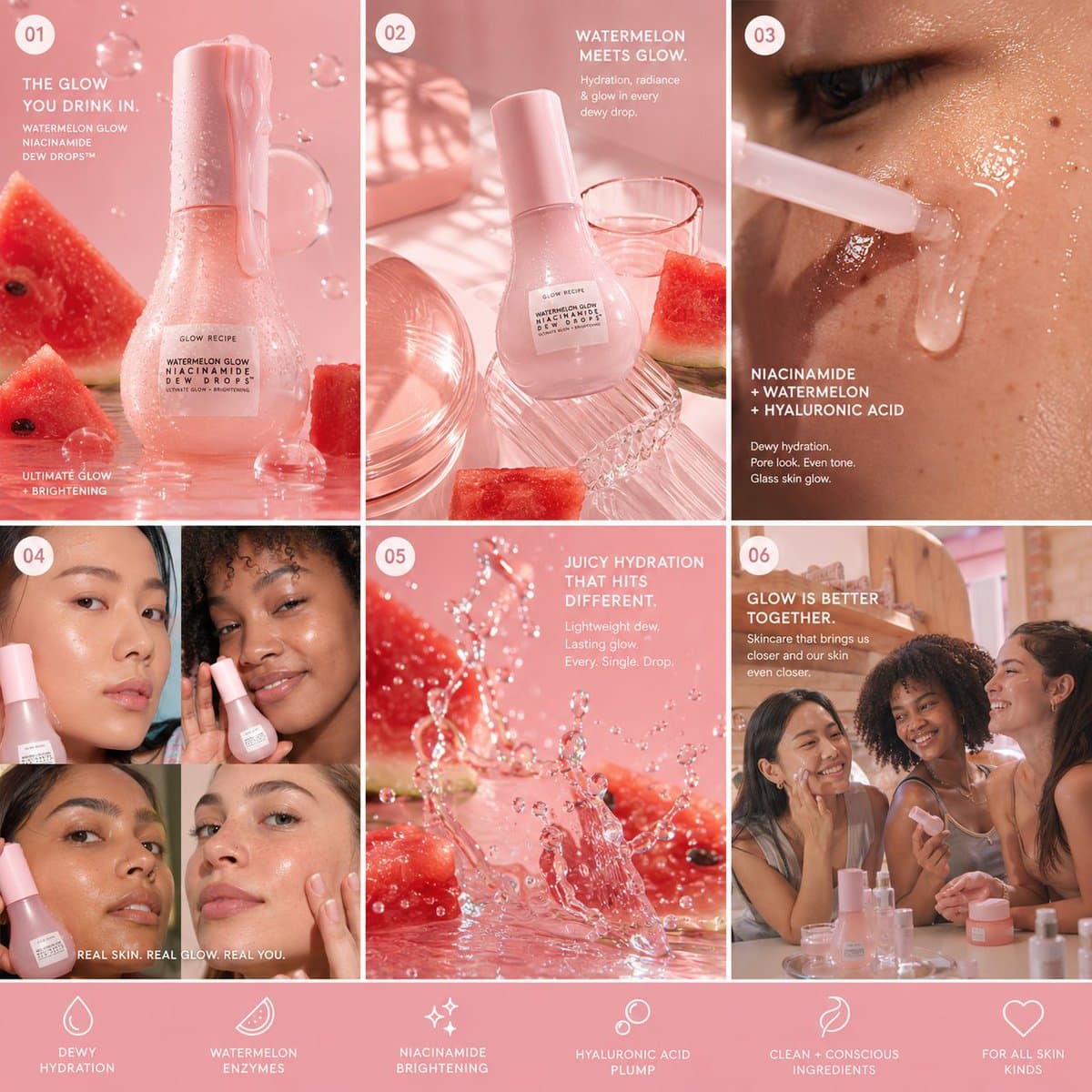 MASTER CREATIVE JUMBO PROMPT - GLOW RECIPE “REAL SKIN. DREAM