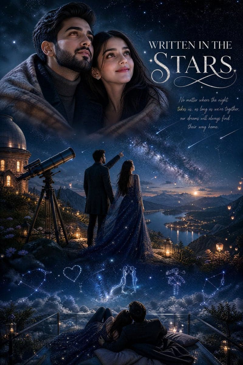 Ultra-Realistic Romantic Couple Poster – "Stargazers"
Ultra-