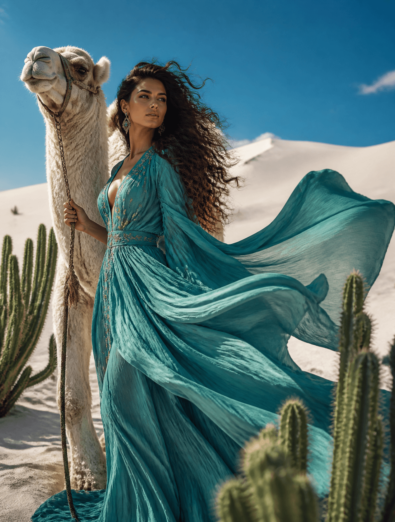 Cinematic high-fashion editorial photography, ultra-realisti